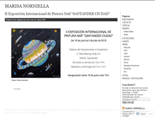 Tablet Screenshot of marisanorniella.wordpress.com