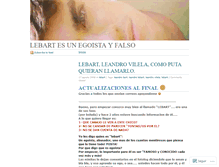 Tablet Screenshot of lebart.wordpress.com