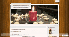 Desktop Screenshot of formationcommunity.wordpress.com
