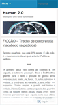 Mobile Screenshot of human2dot0.wordpress.com