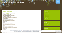 Desktop Screenshot of gianmarsicano.wordpress.com