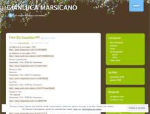 Tablet Screenshot of gianmarsicano.wordpress.com