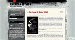 Desktop Screenshot of americangothica.wordpress.com