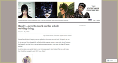 Desktop Screenshot of catwomanchronicles.wordpress.com