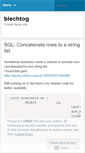 Mobile Screenshot of blechtog.wordpress.com