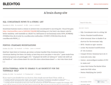 Tablet Screenshot of blechtog.wordpress.com