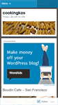Mobile Screenshot of cookingkos.wordpress.com