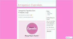 Desktop Screenshot of amageouscupcakes.wordpress.com