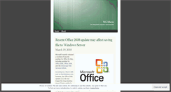 Desktop Screenshot of ngmicro.wordpress.com