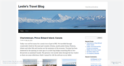 Desktop Screenshot of lesliesh.wordpress.com