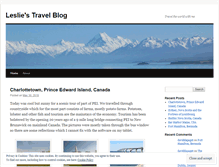 Tablet Screenshot of lesliesh.wordpress.com