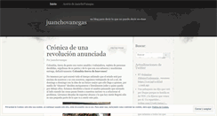 Desktop Screenshot of juanchovanegas.wordpress.com