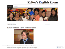 Tablet Screenshot of koltersenglishroom.wordpress.com