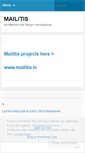 Mobile Screenshot of mailitis.wordpress.com