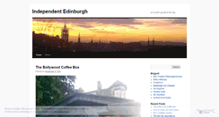 Desktop Screenshot of independentedinburgh.wordpress.com