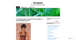 Desktop Screenshot of annabelladonner.wordpress.com