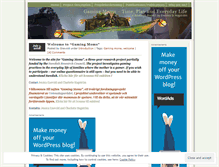 Tablet Screenshot of gamingmoms.wordpress.com