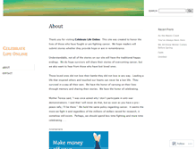 Tablet Screenshot of celebratelifeonline.wordpress.com