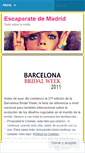 Mobile Screenshot of escaparatedemadrid.wordpress.com