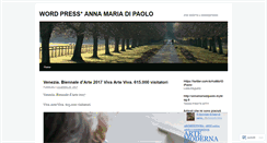 Desktop Screenshot of annamariadipaolo.wordpress.com
