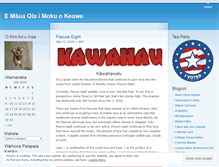 Tablet Screenshot of kinialohaguy.wordpress.com