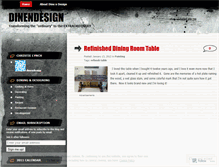 Tablet Screenshot of dinendesign.wordpress.com