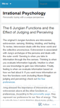 Mobile Screenshot of irrationalpsychology.wordpress.com