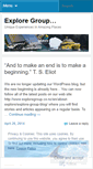 Mobile Screenshot of explorenz.wordpress.com