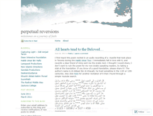 Tablet Screenshot of perpetualreversions.wordpress.com