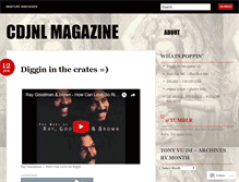 Tablet Screenshot of cdjnlmag.wordpress.com