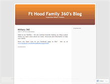 Tablet Screenshot of fthood360.wordpress.com