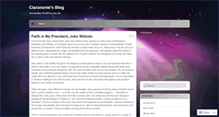 Desktop Screenshot of claranonie.wordpress.com