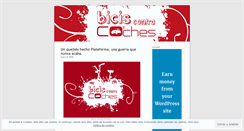 Desktop Screenshot of biciscontracoches.wordpress.com