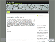 Tablet Screenshot of hitpaydirt.wordpress.com