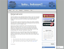 Tablet Screenshot of bukubukuuu.wordpress.com