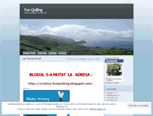 Tablet Screenshot of funquilling.wordpress.com