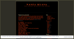 Desktop Screenshot of naszklasa2008.wordpress.com