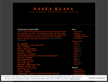Tablet Screenshot of naszklasa2008.wordpress.com