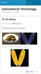 Mobile Screenshot of 3dtutor.wordpress.com