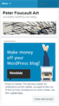 Mobile Screenshot of peterfoucault.wordpress.com