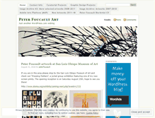 Tablet Screenshot of peterfoucault.wordpress.com