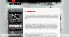 Desktop Screenshot of jrapmusic.wordpress.com