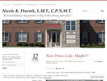 Tablet Screenshot of nicolekftacniklmtcpnmt.wordpress.com