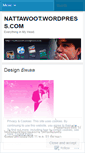 Mobile Screenshot of nattawoot.wordpress.com