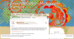 Desktop Screenshot of msrosienne2010.wordpress.com