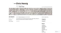 Desktop Screenshot of chrishassig.wordpress.com