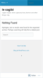 Mobile Screenshot of cagibi.wordpress.com