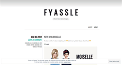 Desktop Screenshot of fyassle.wordpress.com