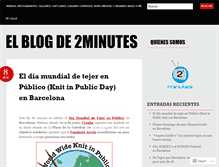 Tablet Screenshot of blog2minutes.wordpress.com