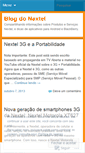 Mobile Screenshot of blogdonextel.wordpress.com